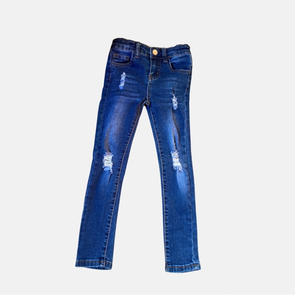 Ankle Denim Diva distressed skinny jeans